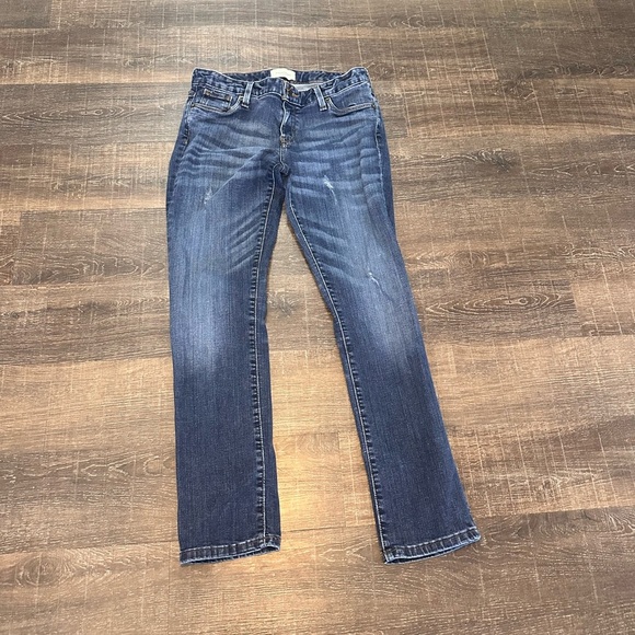 41 Hawthorn The Girlfriend Classic Blue Denim Jeans Size 28 - Picture 1 of 5